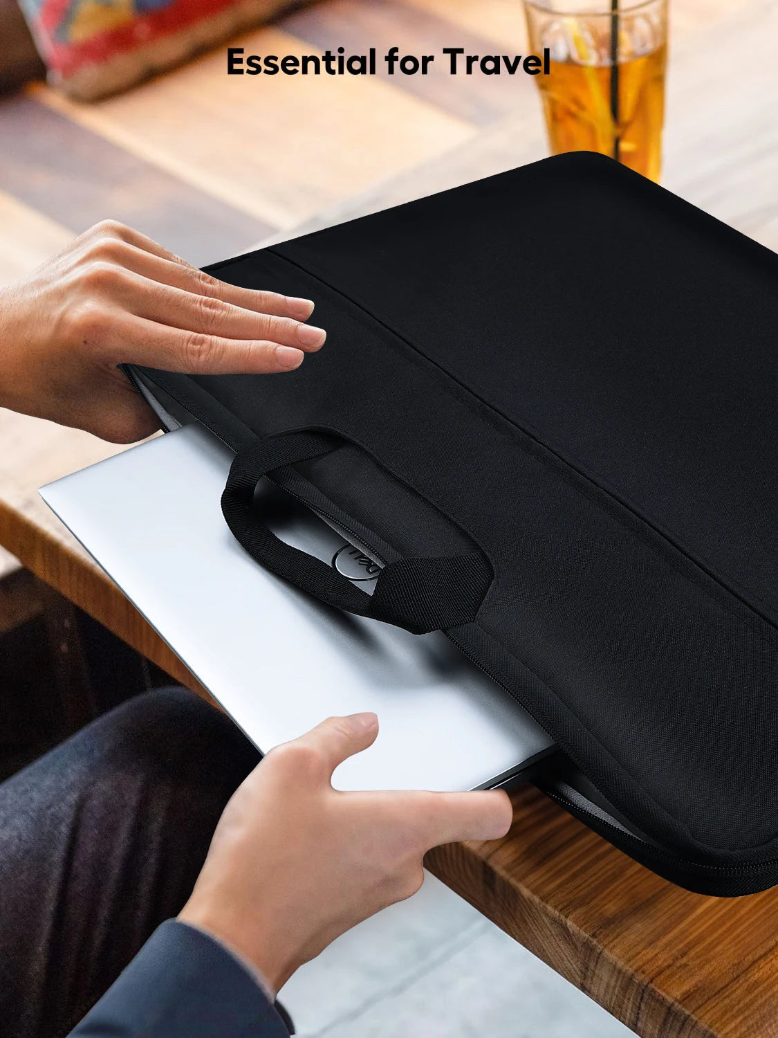 UPERFECT 24.5" Laptop Sleeve Protective Carrying Case for 24-24.5" Portable Monitor Notebook Tablet Large Display Bag