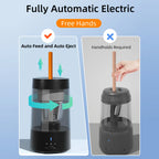 Automatic Electric Pencil Sharpener Portable Battery Powered for 6-8mm Pencil Support Hexagonal/ Triangular/ Round pencils