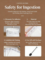 Disposable Coffee Filter Bags Portable Drip Coffee Paper Pack Hanging Ear Espresso Coffee Accessories Tea Brewing Tools