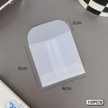 10PCS Semi-transparent Sulfuric Acid Paper Envelopes For DIY Postcard Card Storage Bag Wedding Invitation Gift Packing Bag