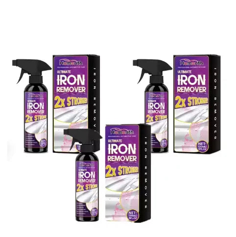 Large Capacity Powerful Car Rust Remover Spray - Exhaust/Wheel Care, Metal Powder Remover