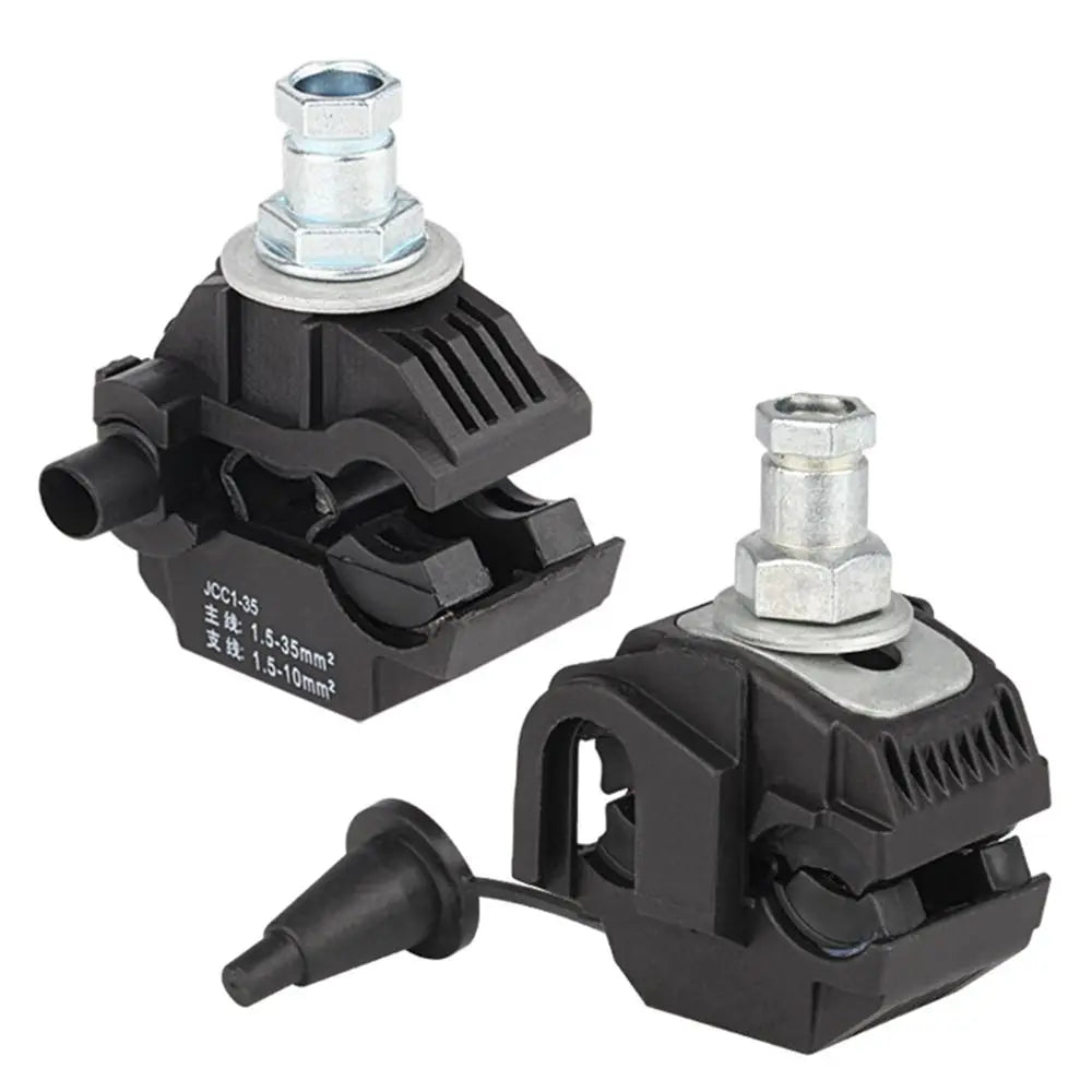 New 63A/75A Insulation Piercing Connector No-Peeling Cable Cable Clips T Shape Wiring Accessories Piercing Connector Clamp