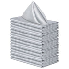 10pcs Wedding Decoration 30x30cm Satin Napkin Soft Reusable Dinner Napkins Washable Table Napkins Event