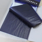 50PCS 48K Carbon Paper Blue Double-sided Thin Carbon Paper for Accounting and Finance Transfer Paper  Tracing Papers for Drawing