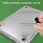 Universal 1 Pair Foldable Laptop Stand Home Invisible Non-slip Notebook Bracket Aluminium Alloy for MacBook HP Dell Lenovo
