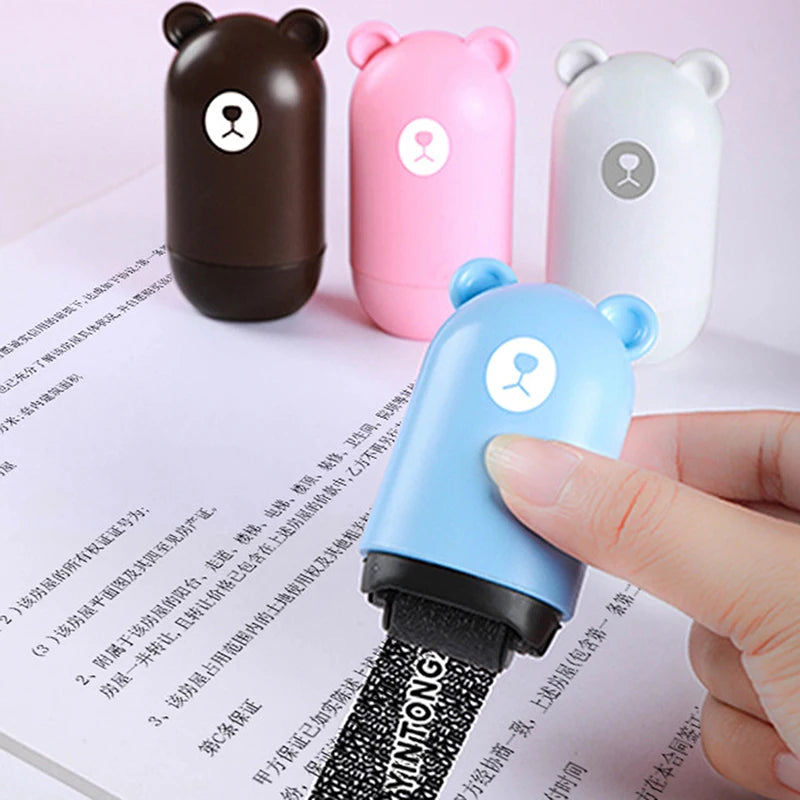 Privacy Seal Roller Theft Protect Theft Protection Roller Stamp For Privacy Confidential Data Guard Your Security Stamp Roller