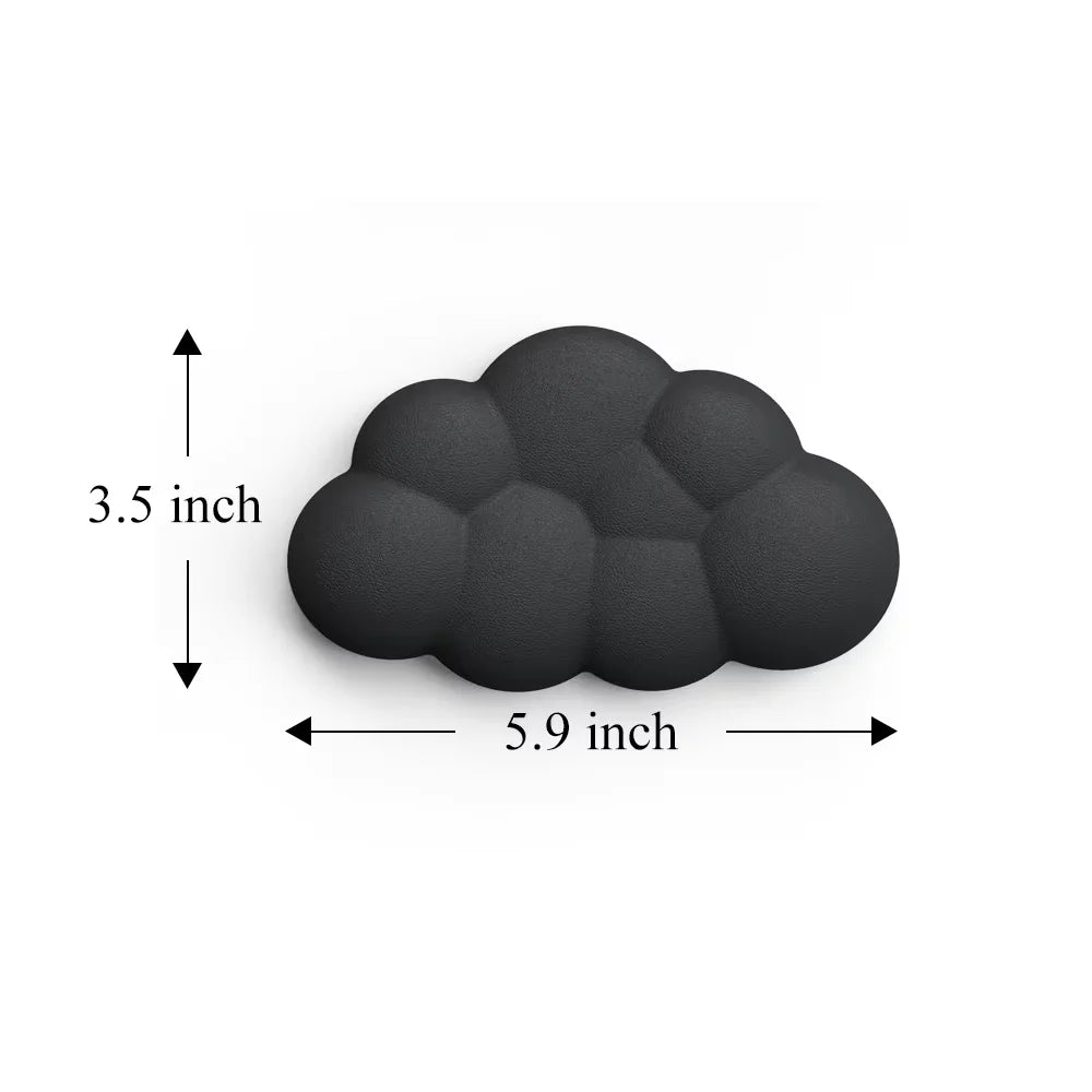Keyboard Cloud Wrist Rest Pad Anti-Slip Desk Mat Memory Foam Palm Rest Ergonomic Mouse Pad Typing Wrist Rest for Office