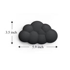Keyboard Cloud Wrist Rest Pad Anti-Slip Desk Mat Memory Foam Palm Rest Ergonomic Mouse Pad Typing Wrist Rest for Office