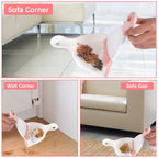 Mini Dustpan and Brush Set Portable Table Top Cleaning Dining Table Crumb Sweeper Multipurpose Desktop Keyboard Cleaning Tools
