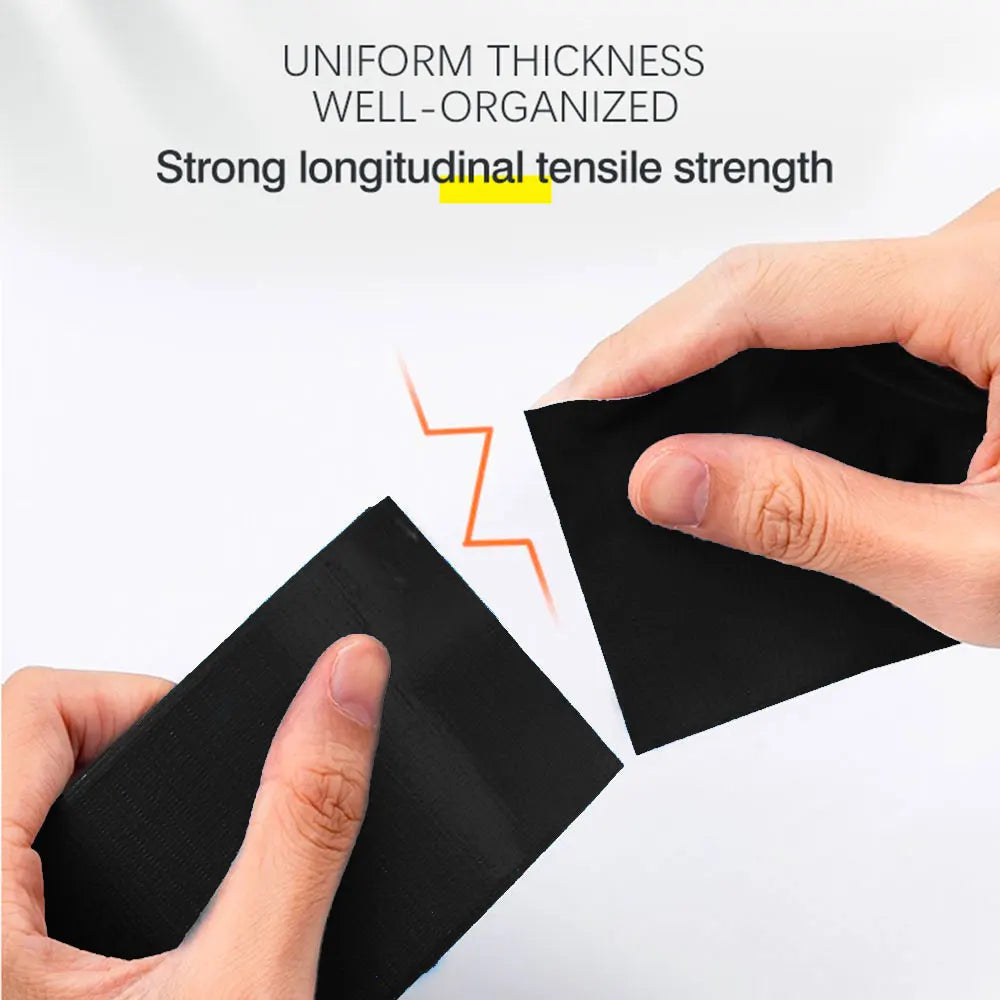 Black Super Adhesive Fabric Duct Tape Electric bicycle seat repair tarpaulin repair Black Cloth-based Adhesive Tape Packing tape