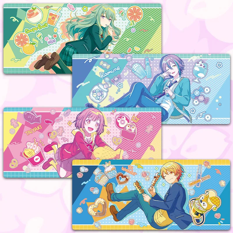 Project Sekai Birthday Full Character 25-ji Nightcord de PJSK Mouse pad Table Mat Gaming XXL Anime Mousepad Keyboard Desktop Mat