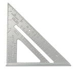 New Angle Ruler Square Woodworking Tools 1pcs 7Inch Triangle Ruler Measurement Tool Aluminium Alloy Carpenter Tools Inch Metric