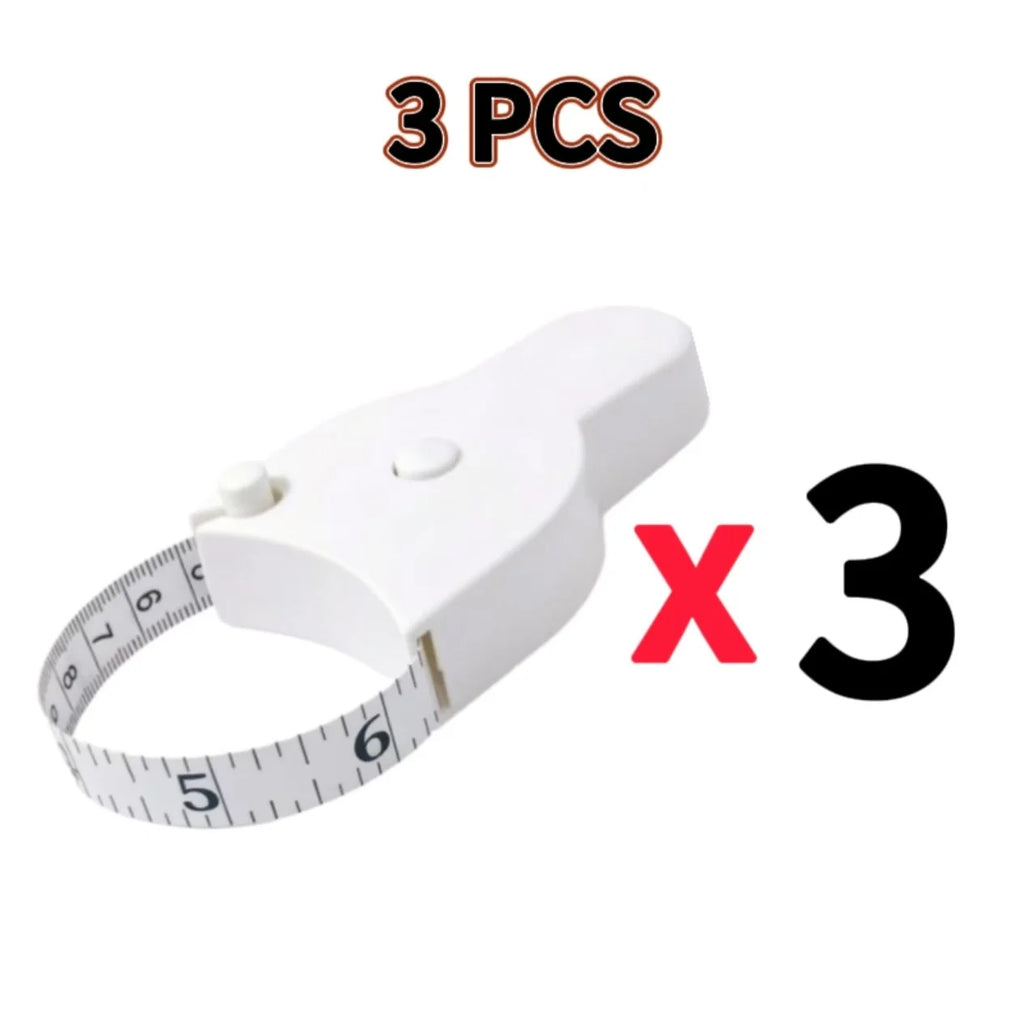 150cmAutomatic Telescopic Tape Measure Body Measuring Tape Sewing Ruler Tools Centimeter Tapes For Body Meter Measure White Tool