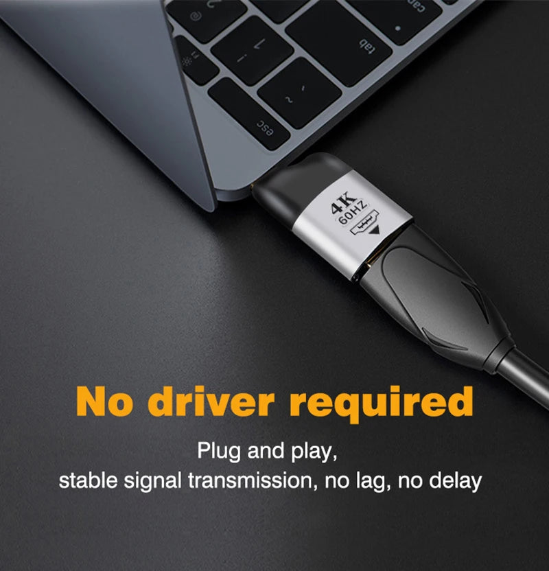 USB Type C To HDMI-Compatible 8K USB C to DP DisplayPort miniDP 4K VGA Adapter For Laptop MacBook TV Box PS5 Switch iPad Galaxy