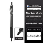 Japan UNI JETSTREAM EDGE Ultra Fine Ballpoint Pen,SXN-1003 Metal 0.28/0.38mm Fast-Drying for business,signing,Japanese Stationer