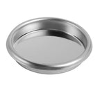 1pc Coffee Blind Filter Basket 51 58mm StainlessSteel Non Pressurized Filter Cup For Backwashing In Semiautomatic Coffee Machine