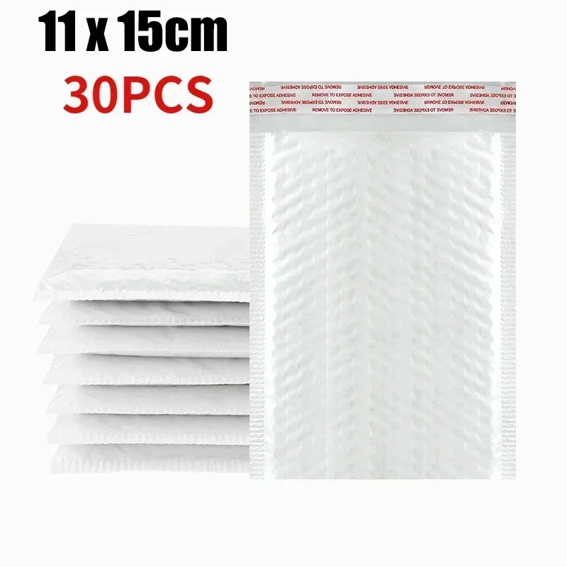 11/15/23cm White Bubble Envelopes Thicken Waterproof & Shockproof Bubble Mailers Shipping Envelope Bags Self Seal Packing Bag