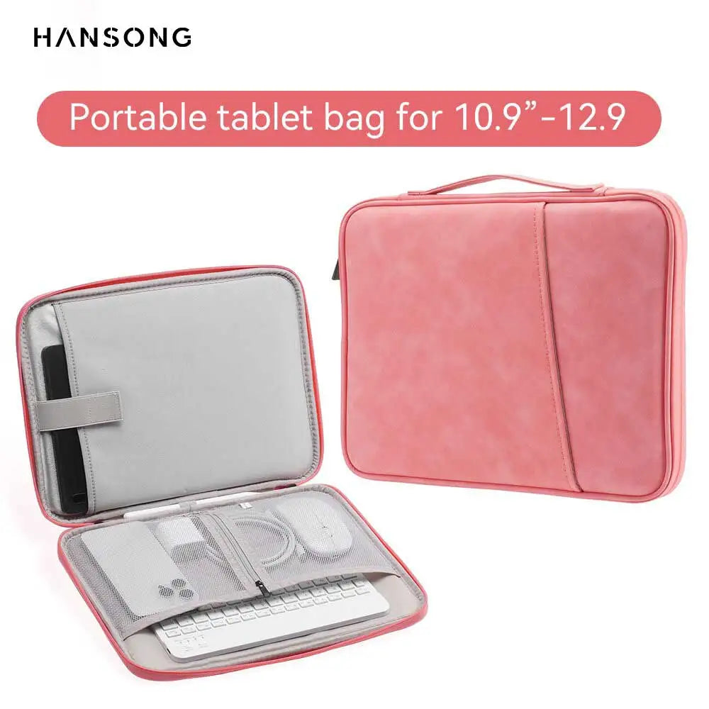 Waterproof Nylon 11-13 inch Tablet PC Carrying Case, Padded Protective Travel Inner Bag for iPad Samsung Tablet PC Case