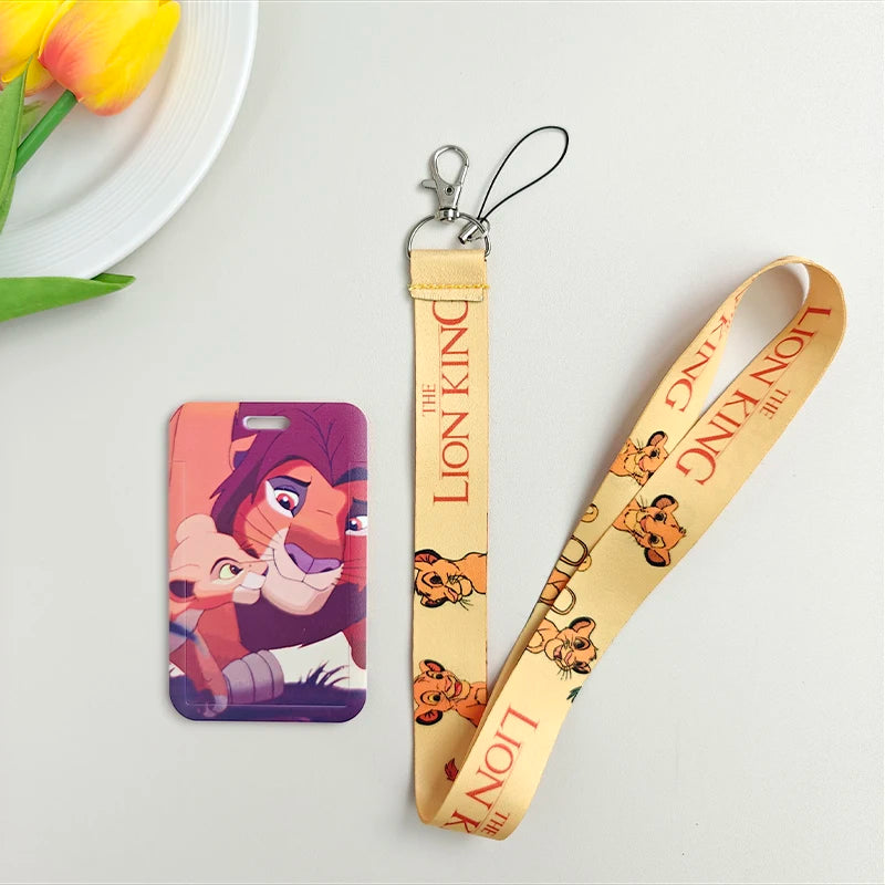Anime Strap Lanyard for Keys Keychain Badge Holder ID Credit Card Pass Hang Rope Lariat Mobile Phone Charm Accessories