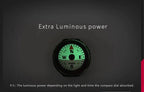 KANPAS Watch Band Compass Wrist Strap Compass Waterproof Mini Luminous  Magnetic for Outdoor,Camping,Hicking,Survival