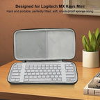 Protective Storage Bag Illuminated Keyboard Storage Case Carry Case for Logitech MX Keys Mini Wireless Keyboard for MX Keys