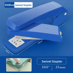 24/6 Durable Swivel Stapler Manual Office Stapling Machine Paper Binding Tool for Business And School Supplies