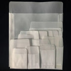 50pcs/lot Translucent Mini Envelope Jewelry Storage Bag for Card Earring Necklace Gift Packaging Bags Wedding Wedding Envelopes