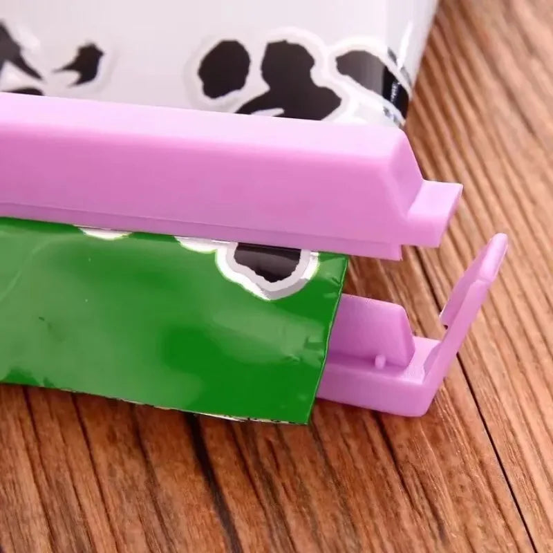 12-60Pcs Portable New Kitchen Storage Food Snack Seal Sealing Bag Clips Sealer Clamp Plastic Tool Kitchen Accessories Wholesale