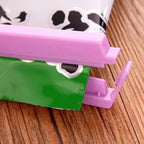 12-60Pcs Portable New Kitchen Storage Food Snack Seal Sealing Bag Clips Sealer Clamp Plastic Tool Kitchen Accessories Wholesale