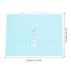 Plastic Accordion File Organizer Expanding Multi Pocket Folder for Papers Vouchers Tickets Receipts Birth Certificate Money