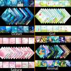 DIY Fold Craft Handmade Origami Art Star Paper Paper Folding Manual Material