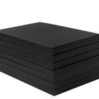 20-100 Sheets Black Paper for Drawing Diy Crafts Decorative Packaging 180/230/300gsm/m² Thickened Paper Cardboard Sketch Pad