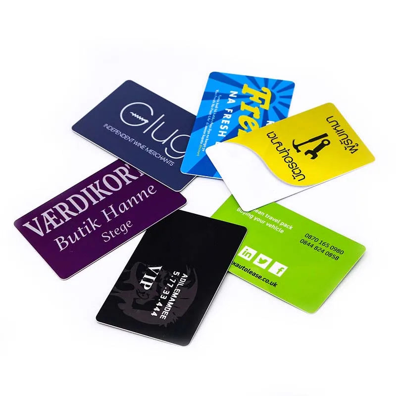 Personalized Thickened Plastic Card Customized Business Card Membership Card Business Card Customization Personalized PVC Card