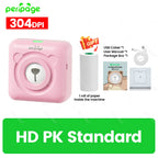 9 Colors Peripage A6 304DPI Mini Photo Printer Notes Sticker Label Printing Machine Bluetooth Portable Wireless Printer Marker