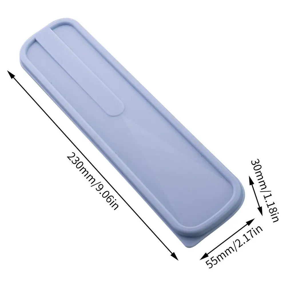 Tableware Box Environmental Cutlery Box Portable FlipCover Type Cutlery Case Spoon Storage Box Lightweight Travel Accessories