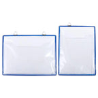 Wall Hanging A4 Receipt Organizer Waterproof Water Resist Document Storage Bag PVC Transparent File Folder for Classroom Office