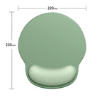 Computer Game Mouse Pad Environmental Milk Silk Fabric + Plastic Bottom + Memory Foam Ergonomic Mousepad for Office Accessories