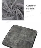 SEAMETAL Thicken Car Cleaning Towel 1200GSM Super-Absorption Microfiber Washing Towel Ultra-Soft Scratch-Free Car Drying Cloth