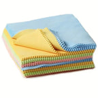 20/10Pcs Microfiber Cleaning Cloth Phone Screen Glasses Camera Lens Cleaner Wipe 8*8cm Polishing Cloth for Silver Gold Jewelry