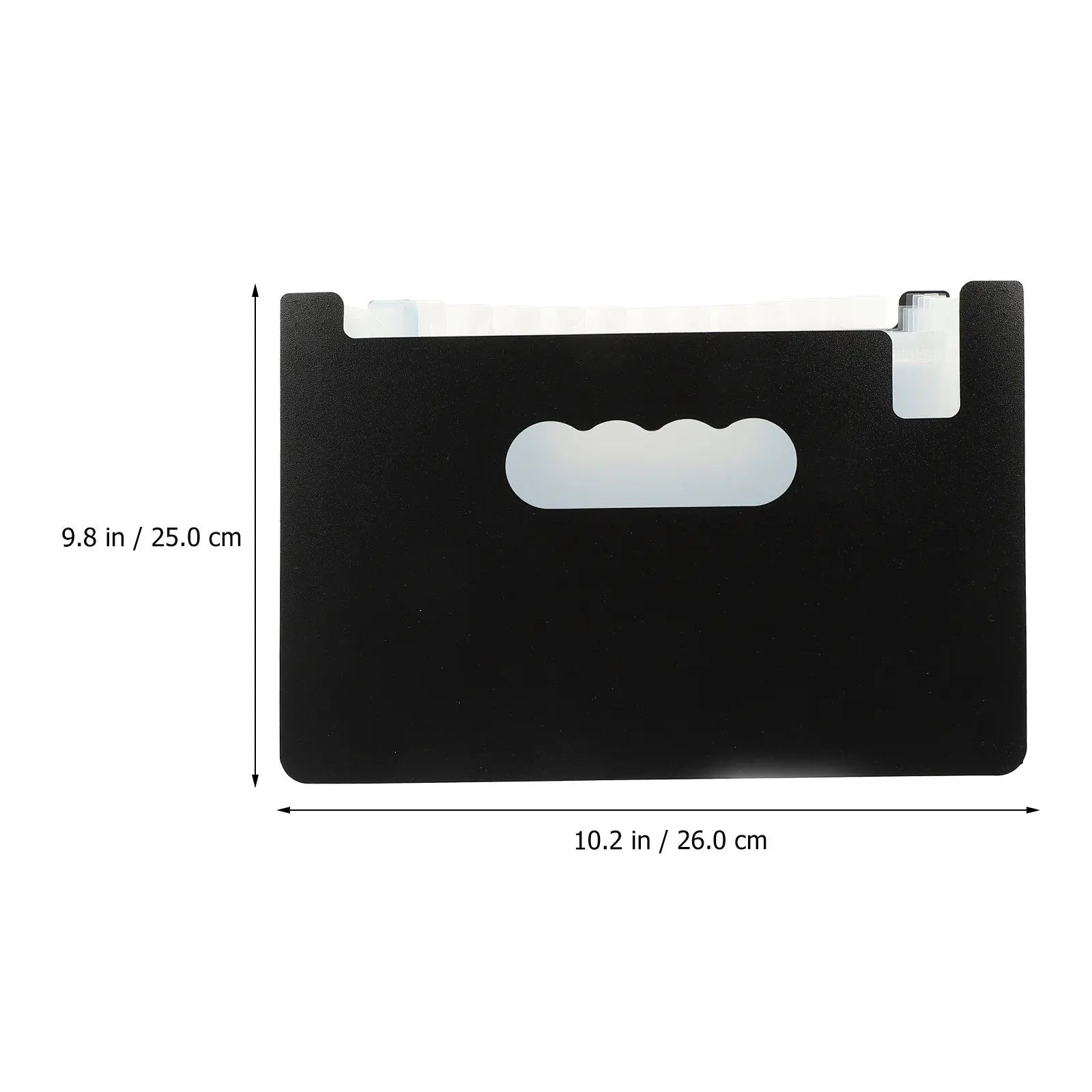 PP Accordion File Folder for Receipts Coupons Documents Organizing Portable Office School Home Use Multi-Function Receipt