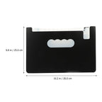 PP Accordion File Folder for Receipts Coupons Documents Organizing Portable Office School Home Use Multi-Function Receipt