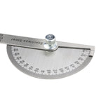 Goniometer Stainless Steel Protractor Metal Ruler Multi Angle Measuring Ruler Carpentry Tool Angle Meter Angle Finder Goniometro
