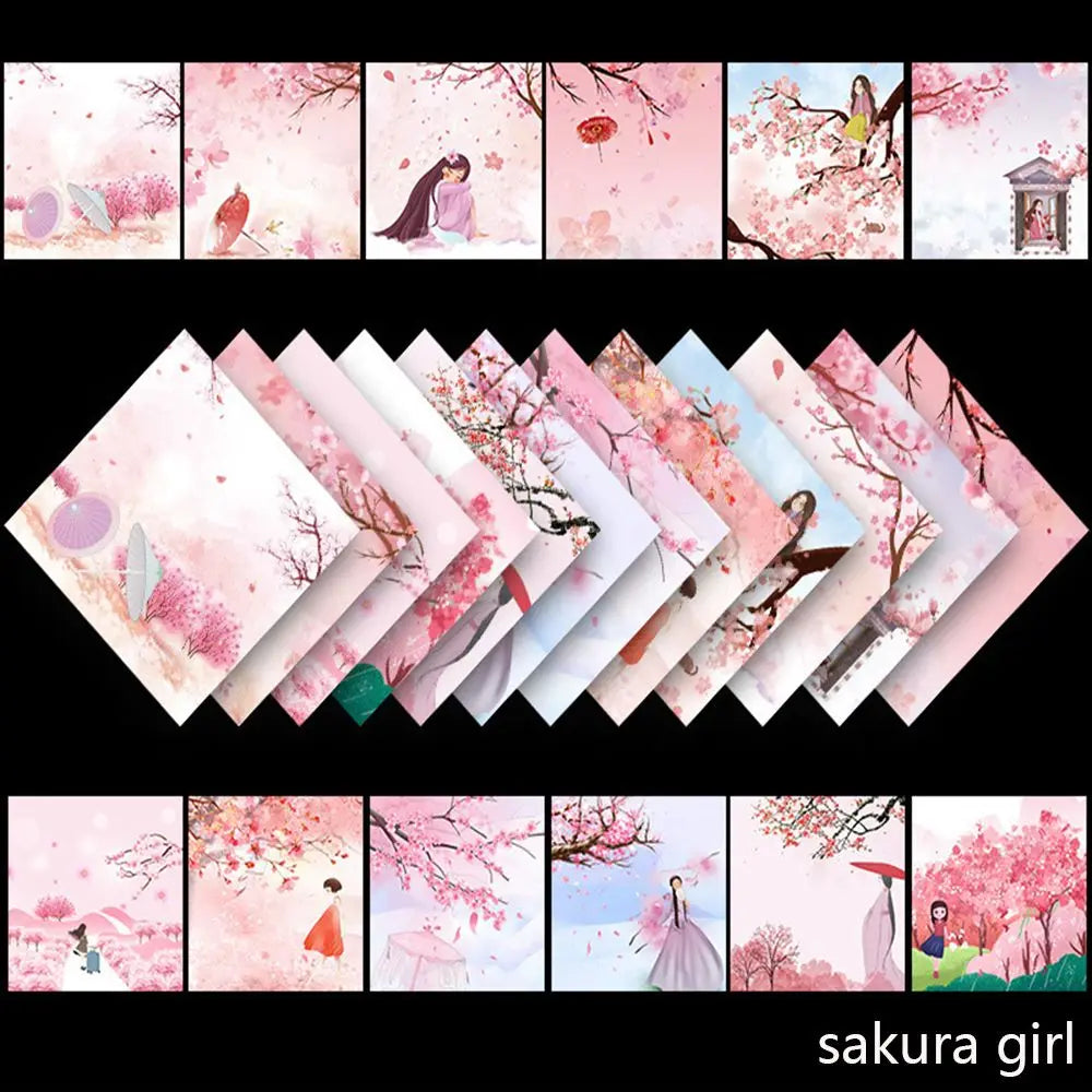 DIY Fold Craft Handmade Origami Art Star Paper Paper Folding Manual Material