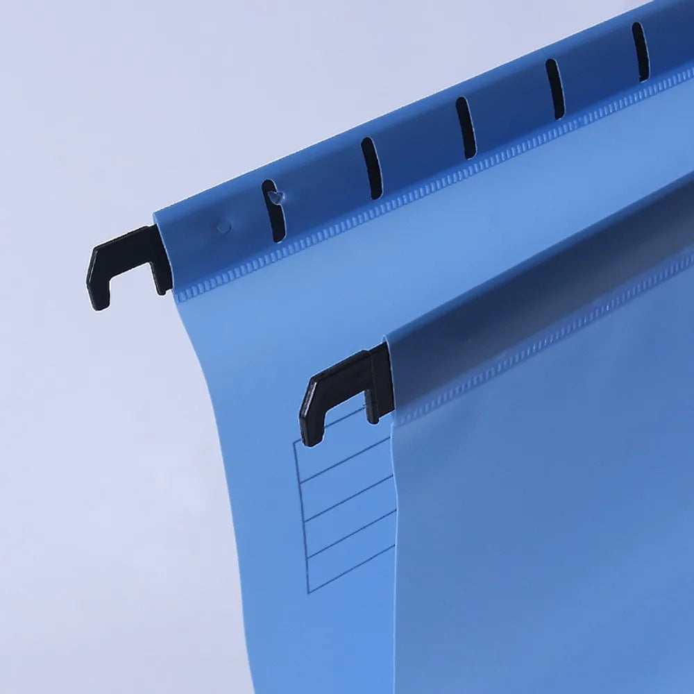 PVC A4 Quick Labor Folder with Hook A4 A4 Suspension Files Color Random Suspended Type Hanging File Folders Office
