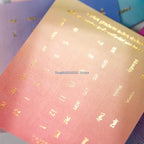10 Sheets Monthly Separator Tabs Monthly Tabs Index Sticker for Office Study