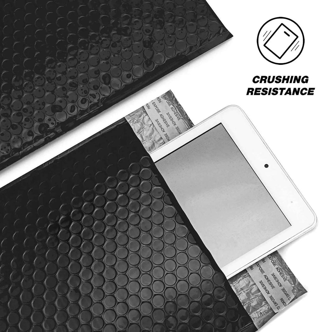 20 Pcs Bubble Envelopes - Large Size Black Bubble Mailers Self Seal, Waterproof Postal Bags for Protecting Mailing & Packaging