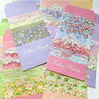 100Pcs Colorful Printing daily romance life envelope pink daisy Office Paper Envelopes Oil painting School Supplies 175*88mm