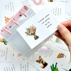 Mr Paper, 90 Inspirational Affirmation Cards Student Stationery Supplies kawaii stationery cardstock paper affirmation cards