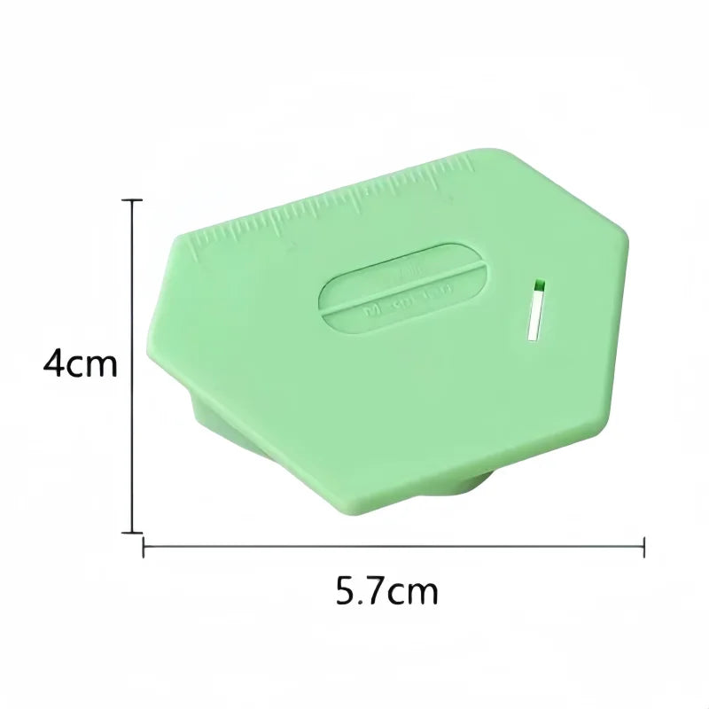 Sewing Magnetic Seam Guide Multifunctional Ruler Hemmer Universal Polygonal Anti-Curling Positioner Sewing Machine Accessories