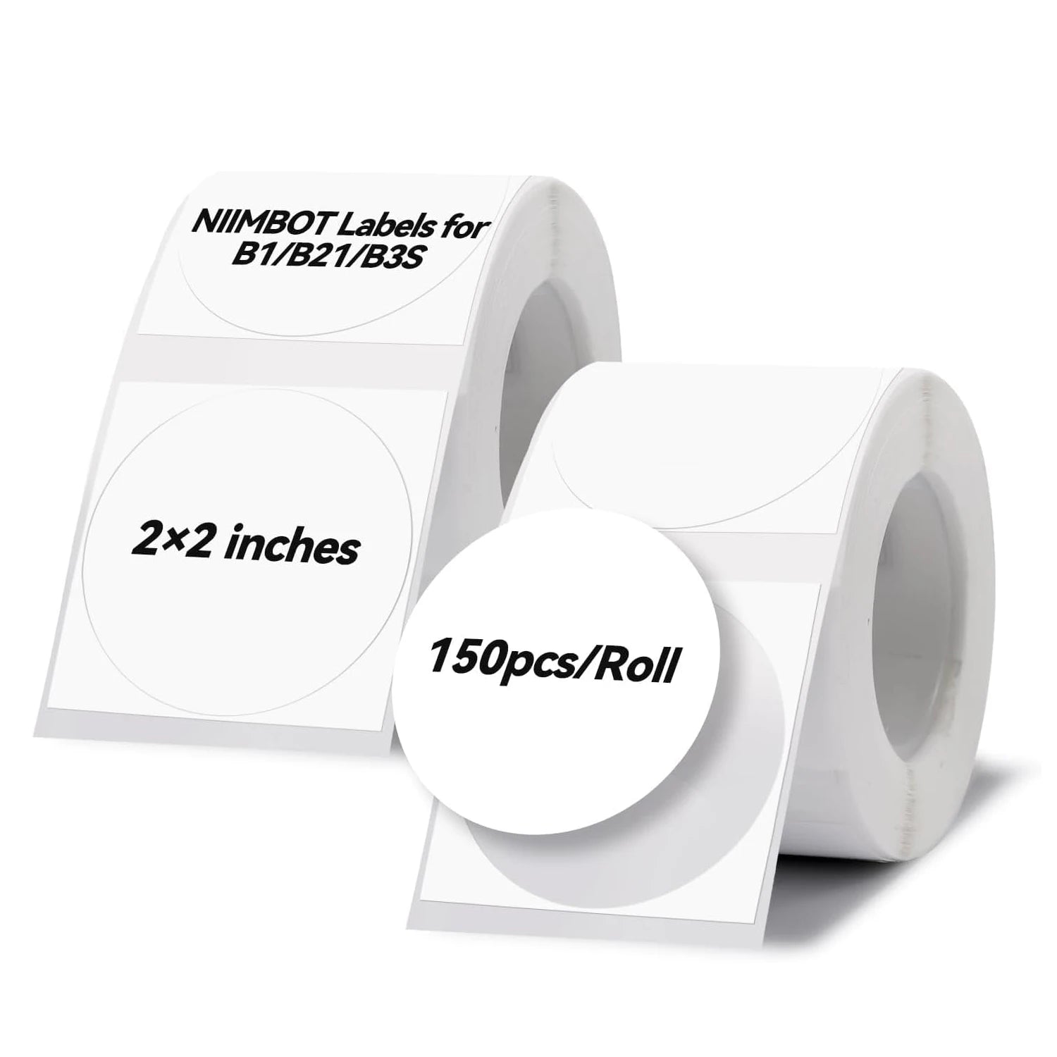 NiiMBOT B21 B1 Round Sticker Labels Sticker Self-adhesive Waterproof Thermal Label Paper For Niimbot Mini Portable Label Maker
